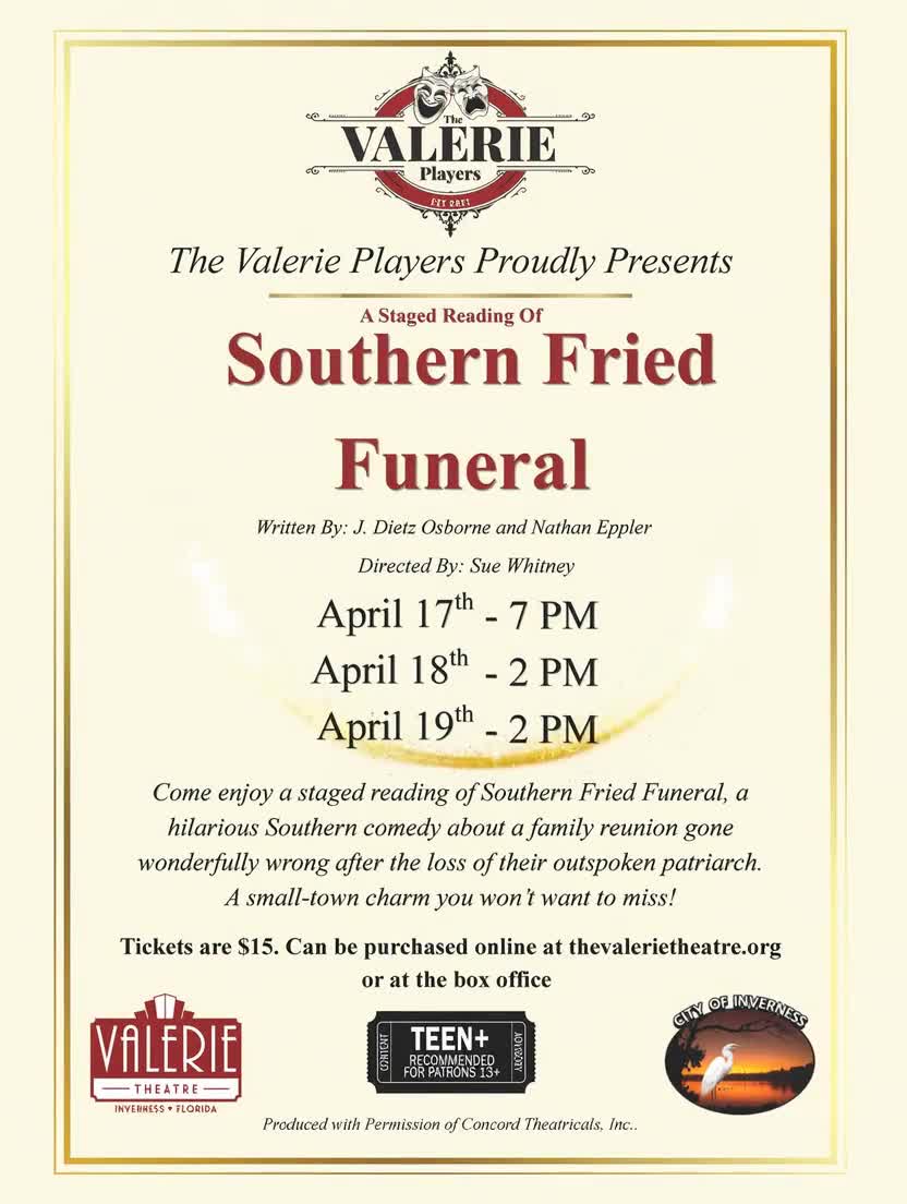 Southern Fried Funeral — April 17-19